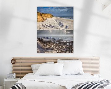 Träume vom Meer: Rotes Kliff in Kampen auf Sylt von Christian Müringer
