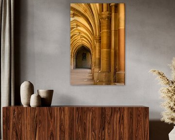 Arches in the Cathedral of Trier. by Aan Kant