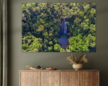 De Salto Cristal, een van de mooiste watervallen in Paraguay. van Jan Schneckenhaus