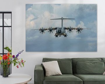 A400M Tactical Display Team van de Franse luchtmacht. van Jaap van den Berg