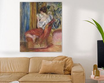 Woman Reading - Pierre-Auguste Renoir