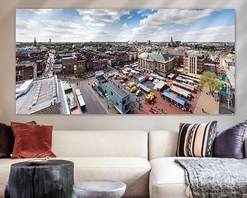 Panorama Groningen (binnenstad) von Frenk Volt