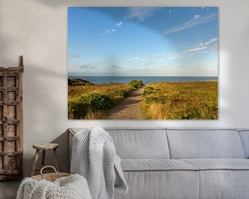 Sylt, vue sur la mer des Wadden près de Braderup