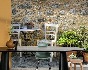 Greek seat in the sun