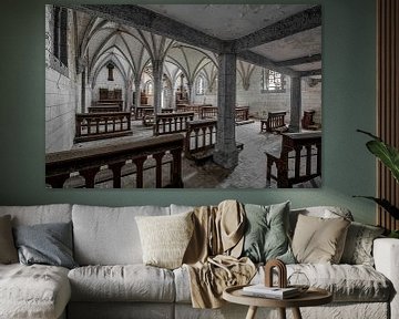 Abandoned monastery in portugal by ART OF DECAY
