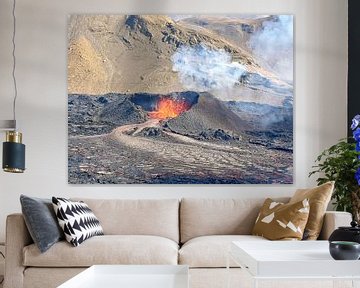 Vulkan auf Island von Gert-Jan Siesling