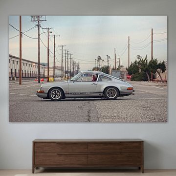 San Pedro hot rod 911 - Vieux porsche sur Maurice van den Tillaard