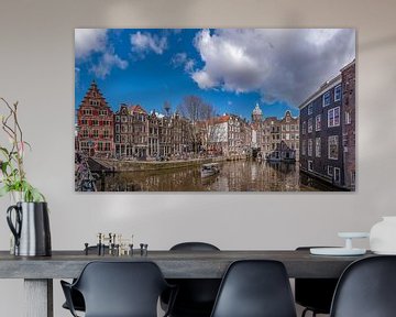 Grachtenhäuser in Amsterdam von Remco-Daniël Gielen Photography