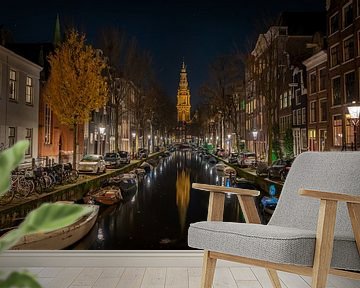 Zicht op de Zuiderkerk in Amsterdam van Remco-Daniël Gielen Photography