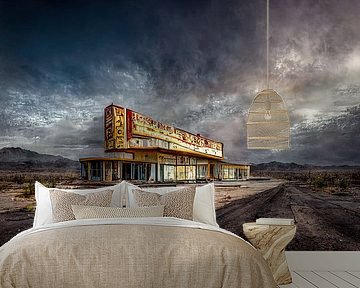 Abandoned 1950s casino along Route 66 by Harry Anders