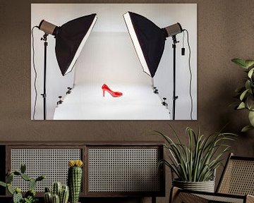 Fototafel voor productfotografie in de studio van Jan Schneckenhaus