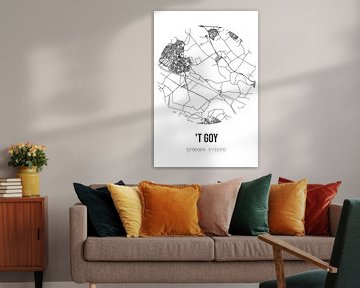 't Goy (Utrecht) | Map | Black and White by Rezona