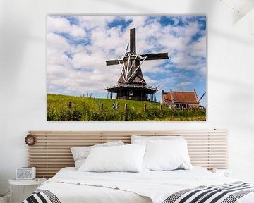 Windmill in Medemblik Holland