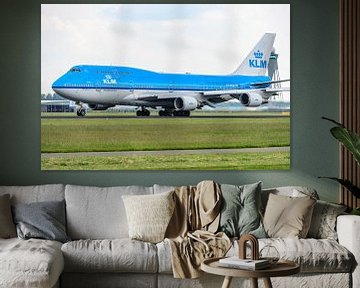 KLM Boeing 747-400 "City of Beijing" (PH-BFU). sur Jaap van den Berg