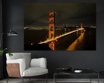 Golden Gate Bridge - San Francisco, Amerika van Be More Outdoor