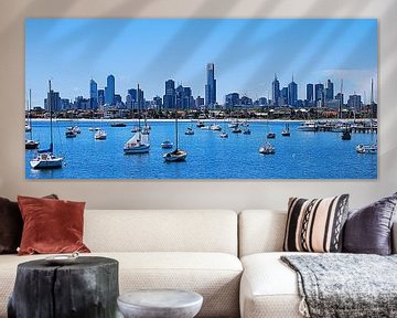 The skyline of Melbourne & St. Kilda - Australia, Victoria by Be More Outdoor