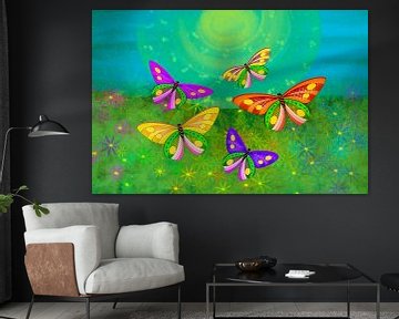 Het vlinder paradijs van Felicia Lyin