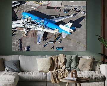 KLM McDonnel Douglas MD-11 aan de gate van Jeffrey Schaefer