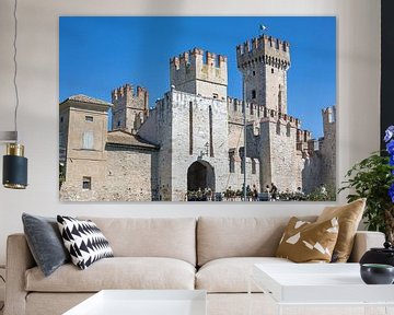 The Scaliger Castle in Sirmione (Lake Garda) by t.ART