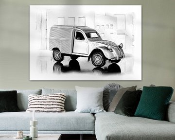 Citroën 2CV Fourgonnette van DeVerviers