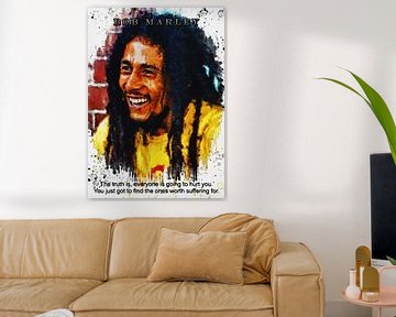 Bob Marley Citaten van Gunawan RB