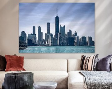 Chicago Skyline by VanEis Fotografie