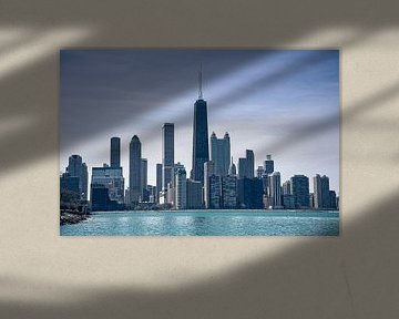 Chicago Skyline van VanEis Fotografie