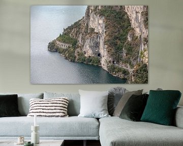 Lac de Garde - Route de Ponare entre Limone sul Garda et Riva del Garda sur t.ART