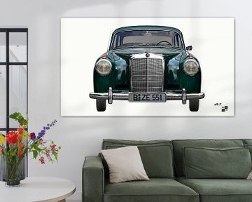 Mercedes-Benz 219 Ponton (W 105) in originele kleur