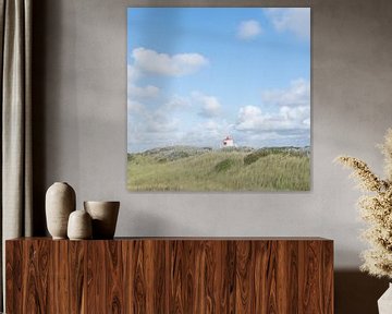 Vuurtoren in de duinen van Sandra Bechtold