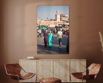 Marrakesch - Platz der Gehängten (Djemaa el Fna) von t.ART