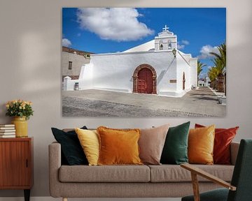 Femés (Lanzarote) - Iglesia de San Marcial del Rubicón van t.ART