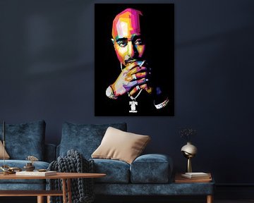 Tupac Shakur von Sherlock Wijaya