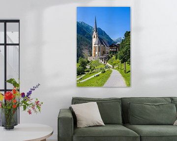 Die Wallfahrtskirche in Heiligenblut von Henk Meijer Photography