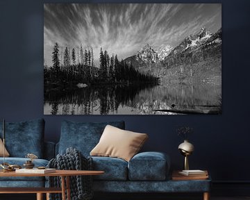 Grand Teton Mountain range in North America by Mirakels Kiekje