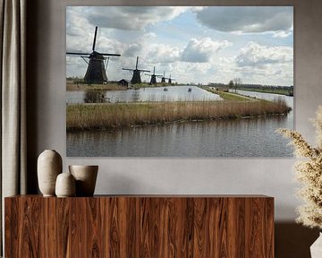 Le magnifique Kinderdijk