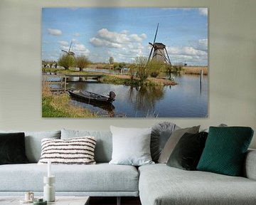 Les moulins à vent de Kinderdijk