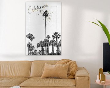 Palm Trees Impression | California by Melanie Viola