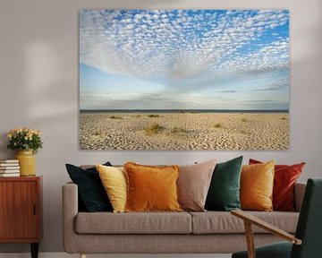 Plage isolée sur l'île de Sylt sur Michael Valjak