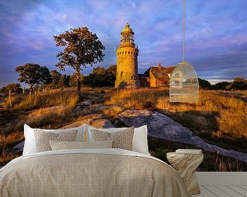 Lighthouse on Bornholm, Denmark by Adelheid Smitt