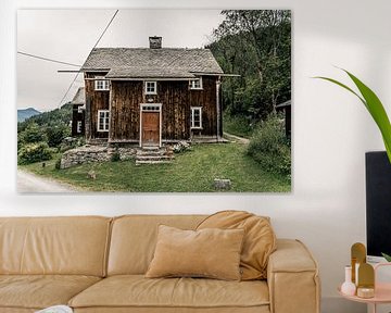 Maison pittoresque en Norvège