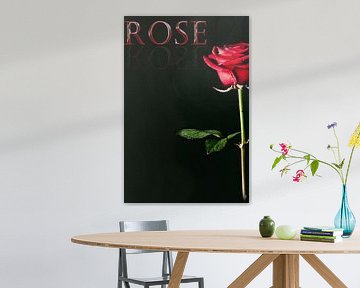 Rose - in Farbe von Myrthe van Wijk