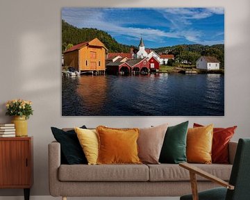 Feda on the Norwegian South Coast 4 by Adelheid Smitt