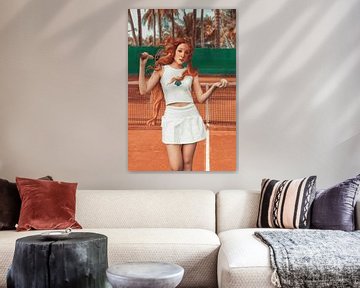 Venus Jouer au tennis sur Jonas Loose
