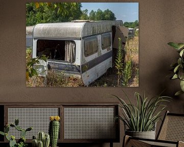 Decay of an Old Caravan by Animaflora PicsStock