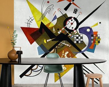 Op wit II, Wassily Kandinsky