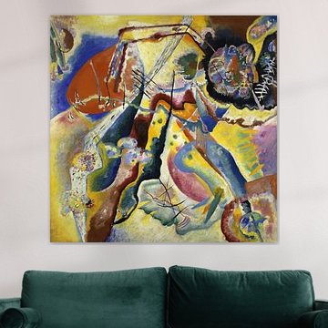 Gemälde mit rotem Fleck, Wassily Kandinsky