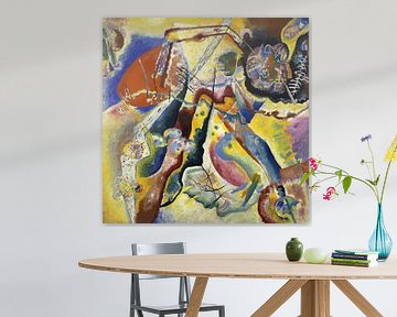 Schilderij met rode vlek, Wassily Kandinsky
