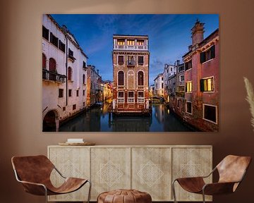 Nacht in Venedig, Italien von Michael Abid