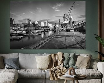 de oude haven in Rotterdam van Mike Bot PhotographS